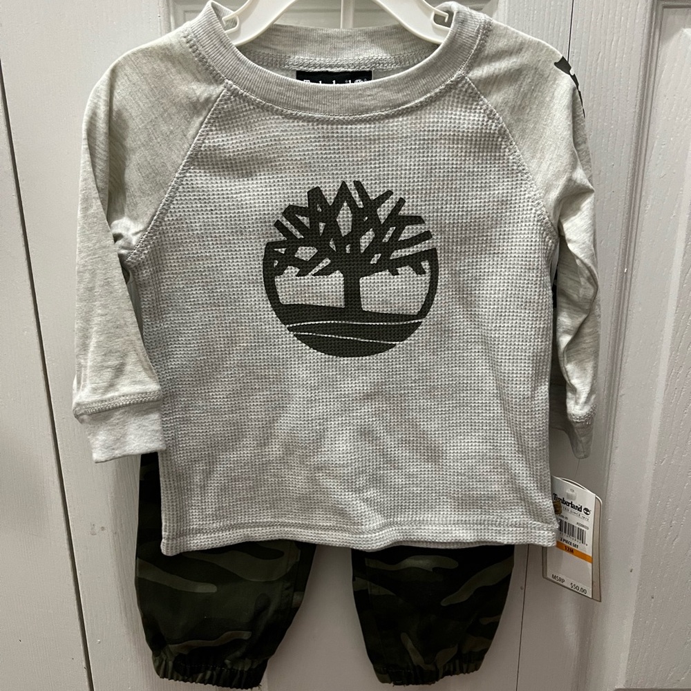 Baby timberland outfit